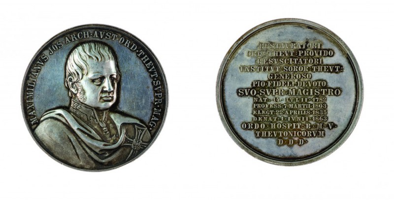 Franz Joseph I 1848 - 1916
Medaglia per la morte dellMArciduca Massimiliano, Gr...