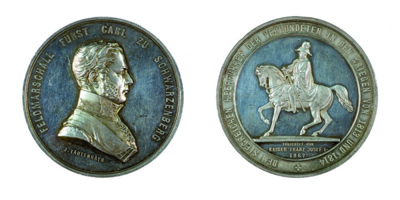 Franz Joseph I 1848 - 1916
Medaglia 1867 per l’inaugurazione del monumento eret...
