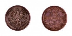 Franz Joseph I 1848 - 1916
Medaglia 1883 per il 600° anniversario di appartenenza della Carniola all’Austria argento, incisore del conio “J.K.”, punz...