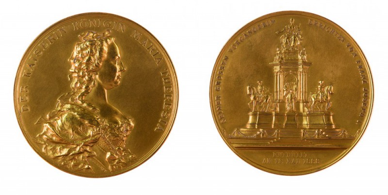 Franz Joseph I 1848 - 1916
Medaglia per l’inaugurazione del monumento a Maria T...