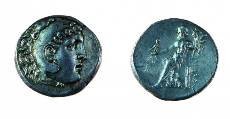 Macedonia 
Alessandro III (336-323 a.C.) - Tetradramma postumo databile agli an...