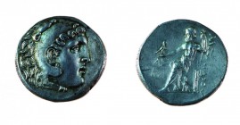 Macedonia 
Alessandro III (336-323 a.C.) - Tetradramma postumo databile agli anni 188-187 a.C. - Zecca: Aspendus - Diritto: testa di Eracle a destra ...