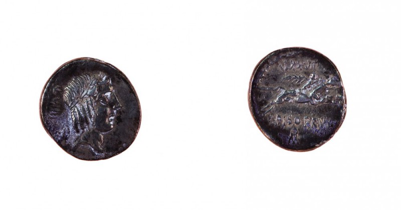 Monete Romane Repubblicane 
Denaro al nome L.PISO L.F L.N FRVGI databile al 90 ...