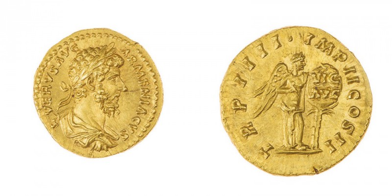 Lucio Vero (161-169 d.C.)
Aureo databile agli anni 163-164 d.C. - Zecca: Roma -...