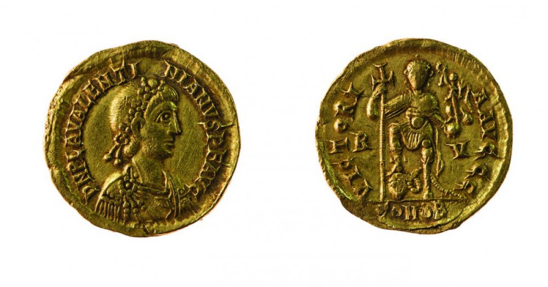 Valentiniano III (425-455 d.C.) 
Valentiniano III (425-455 d.C.) - Solido datab...
