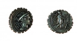 Lotti 
Secoli II a.C./III d.C. - Piccola collezione di 12 monete senza ripetizioni - Sono presenti: n. 7 Denari del periodo repubblicano (con riferim...