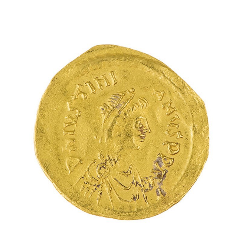 Monete Bizantine 
Giustiniano I (527-565) - Semisse - Zecca: Costantinopoli - D...