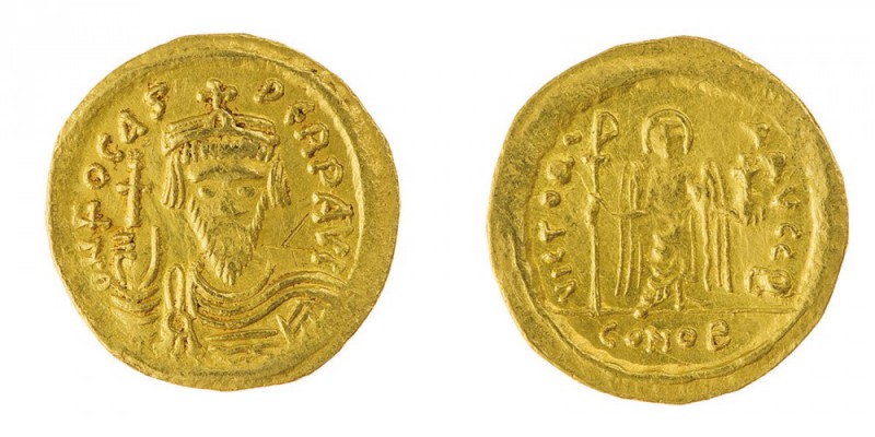Monete Bizantine 
Foca (602-610) - Solido databile al periodo 603-607 - Zecca: ...