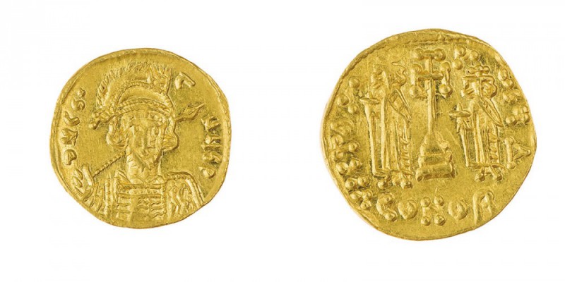 Monete Bizantine 
Costantino IV (668-685) - Solido databile al periodo 675-681 ...