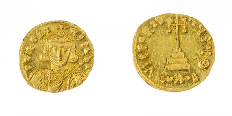 Monete Bizantine 
Tiberio III (698-705) - Solido - Zecca: Costantinopoli - Diri...
