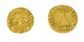 Monete Bizantine 
Tiberio III (698-705) - Solido - Zecca: Costantinopoli - Diritto: busto coronato e corazzato dell’Imperatore di fronte - Rovescio: ...