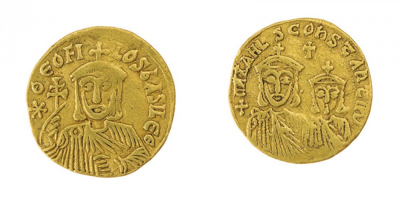 Monete Bizantine 
Teofilo (829-842) - Solido databile al periodo 830-840 - Zecc...