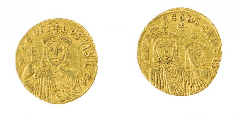 Monete Bizantine 
Teofilo (829-842) - Solido databile al periodo 830-840 - Zecc...
