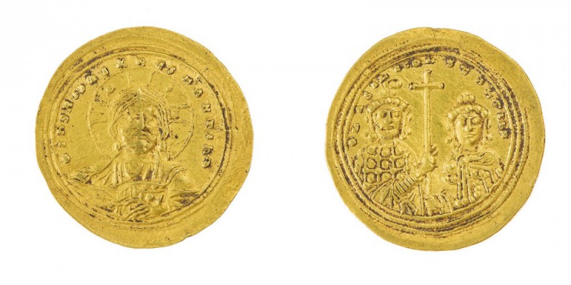 Monete Bizantine 
Basilio II (976-1025) - Histamenon databile al periodo 1005-1...
