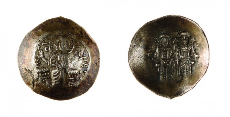 Monete Bizantine 
Alessio III Angelo-Comneno (1195-1203) - Aspron Trachy - Zecc...