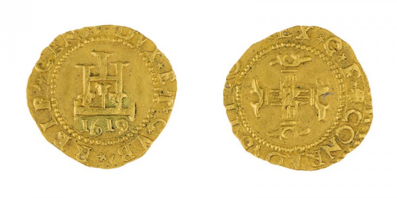 Repubblica di Genova 
Governo dei Dogi Biennali (1528-1797) - Mezza Doppia o Sc...