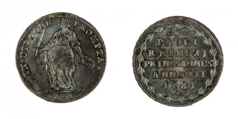 Repubblica di Venezia 
Paolo Renier (1779-1789) - Osella di Doppio Peso 1781 An...