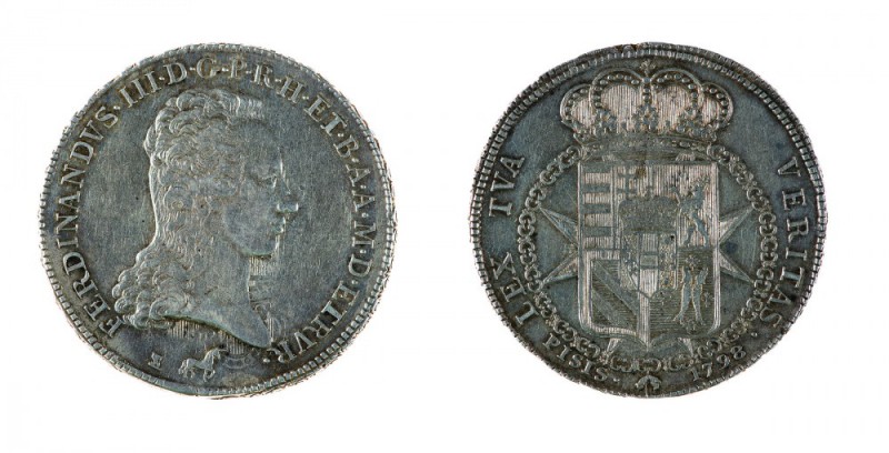 Granducato di Toscana 
Ferdinando III di Lorena (1790-1801) - Francescone 1798 ...