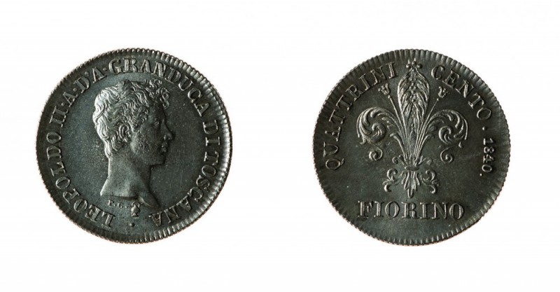 Granducato di Toscana 
Leopoldo II di Lorena (1824-1859) - Fiorino 1840 - Zecca...