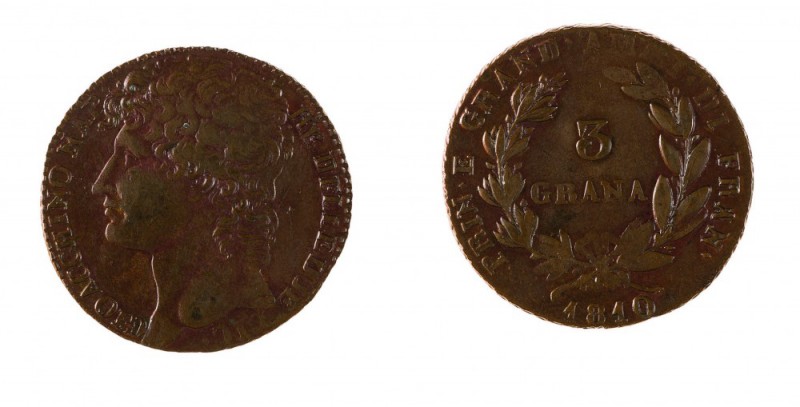 Regno delle Due Sicilie 
Gioacchino Murat (1808-1815) - 3 Grana 1810 - Zecca: N...