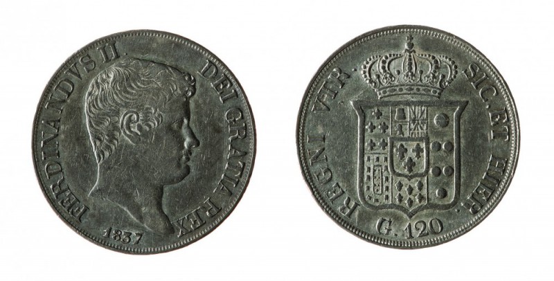 Regno delle Due Sicilie 
Ferdinando II di Borbone (1830-1859) - Insieme di quat...