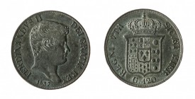 Regno delle Due Sicilie 
Ferdinando II di Borbone (1830-1859) - Insieme di quattro esemplari della Piastra da 120 Grana - Sono presenti: 1837, 1839, ...