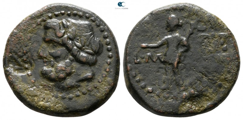 Sicily. Iaitos circa 120-80 BC. 
Bronze Æ

19 mm., 4.05 g.



nearly very...