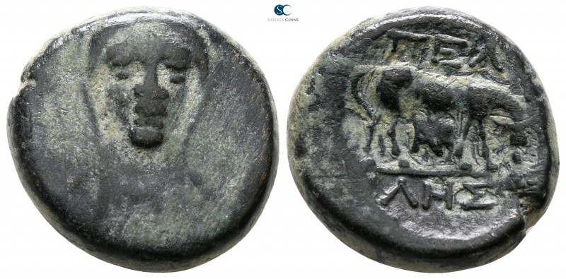 Macedon. Pella 187-168 BC. 
Bronze Æ

19 mm., 8.89 g.



very fine