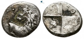 The Thracian Chersonese. Chersonesos 386-338 BC. Fourrée Hemidrachm