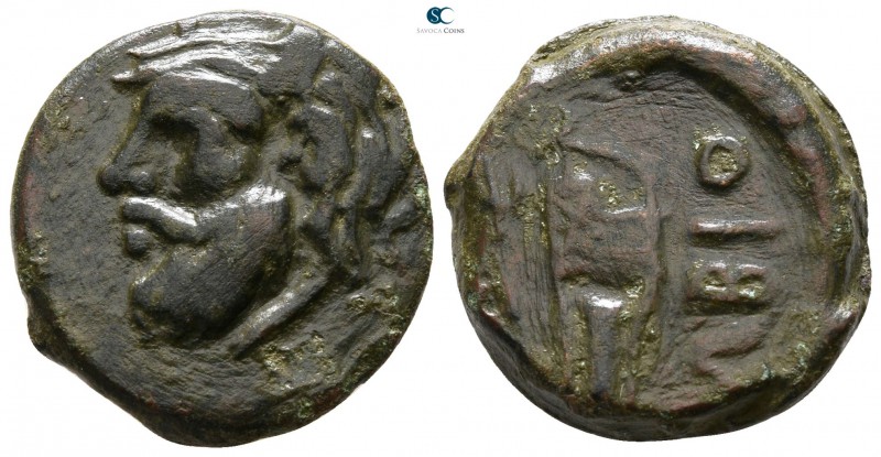 Scythia. Olbia 320-300 BC. 
Bronze Æ

20 mm., 6.55 g.



very fine