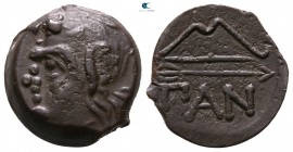 The Tauric Chersonese. Pantikapaion circa 304-250 BC. Bronze Æ