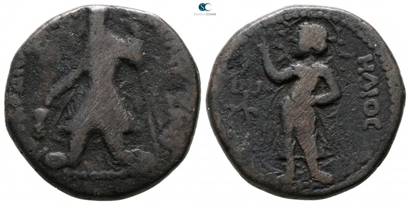 Kushan Empire. Main mint in Kapisha (Begram?). Kanishka I circa AD 127-151. 
BI...