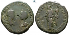 Moesia Inferior. Marcianopolis. Elagabalus, with Julia Soaemias AD 218-222. Bronze Æ