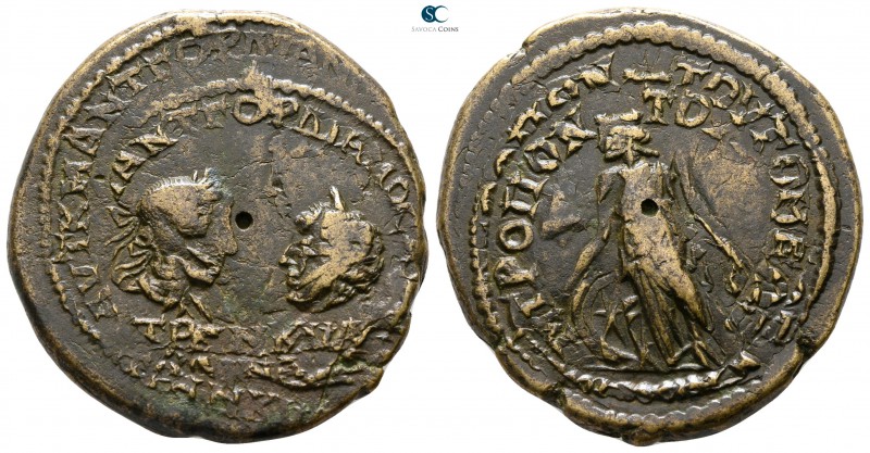 Moesia Inferior. Tomis. Gordian III, with Tranquillina AD 238-244. 
Bronze Æ
...