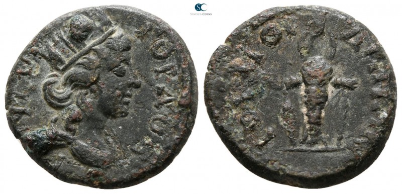 Lydia. Gordos-Iulia . Pseudo-autonomous issue AD 138-192. 
Bronze Æ

17 mm., ...