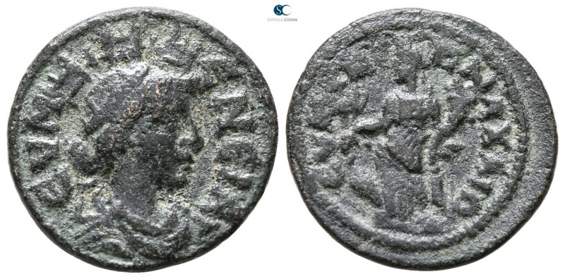 Phrygia. Eumeneia. Pseudo-autonomous issue circa AD 193-235. 
Bronze Æ

18 mm...