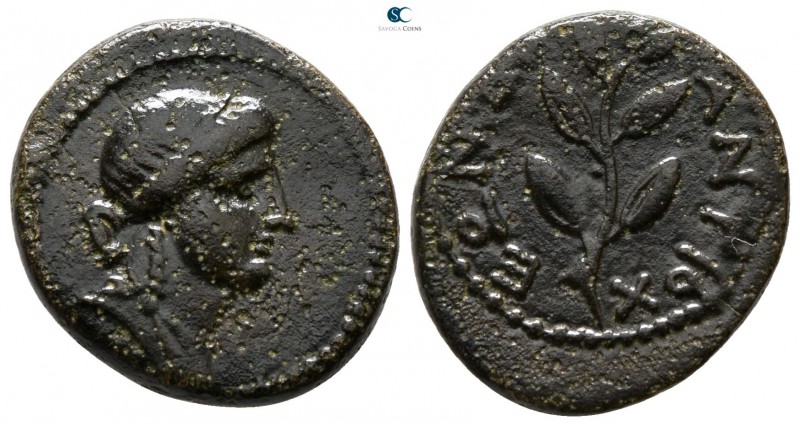 Seleucis and Pieria. Antioch. Pseudo-autonomous issue circa AD 1-100. 
Bronze Æ...