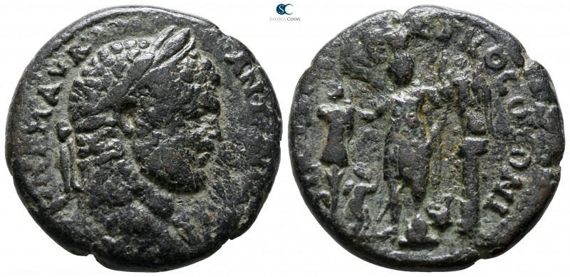 Phoenicia. Tyre. Caracalla AD 198-217. 
Bronze Æ

25 mm., 12.41 g.



ver...