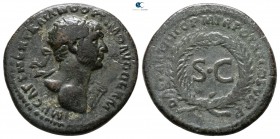 Trajan AD 98-117. Rome (for circulation in the East). Semis Æ (?)