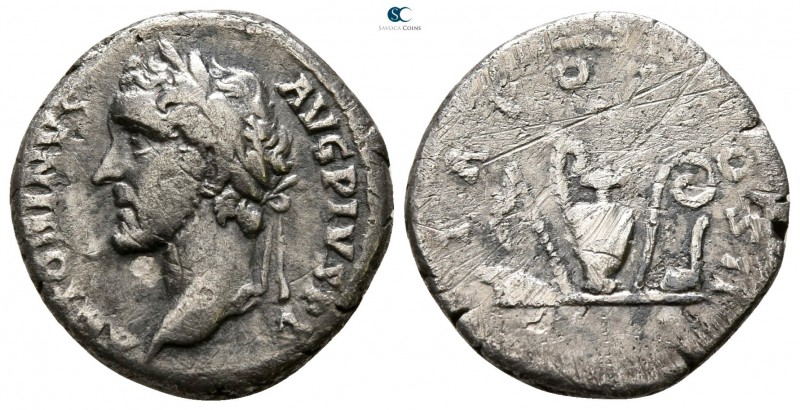 Antoninus Pius AD 138-161. Rome
Denarius AR

17 mm., 2.95 g.



nearly ve...