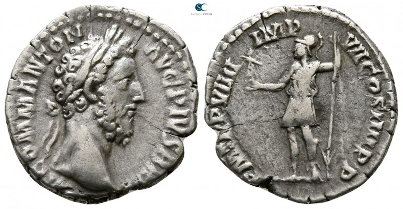 Commodus AD 180-192. Rome
Denarius AR

18 mm., 2.80 g.



very fine