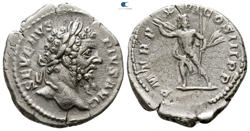 Septimius Severus AD 193-211. Rome
Denarius AR

19 mm., 3.41 g.



very f...