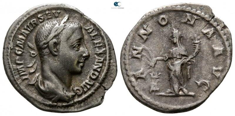 Severus Alexander AD 222-235. Rome
Denarius AR

20 mm., 2.34 g.



very f...