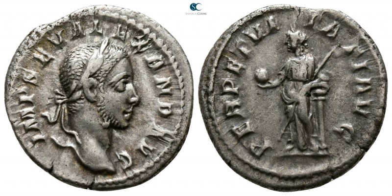 Severus Alexander AD 222-235. Rome
Denarius AR

20 mm., 3.07 g.



very f...