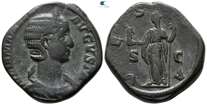 Julia Mamaea AD 225-235. Rome
Sestertius Æ

30 mm., 24.44 g.



very fine...
