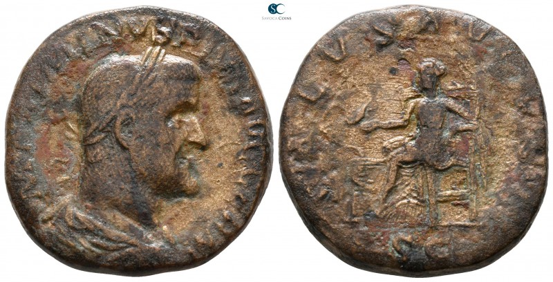 Maximinus I Thrax AD 235-238. Rome
Sestertius Æ

29 mm., 19.95 g.



fine...