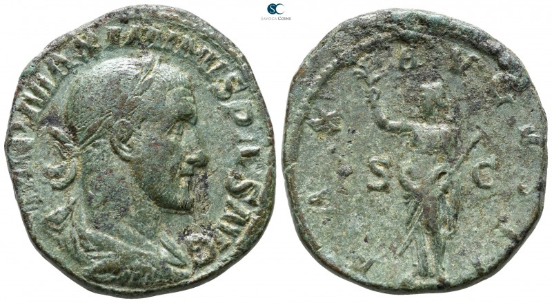 Maximinus I Thrax AD 235-238. Rome
Sestertius Æ

30 mm., 19.38 g.



near...
