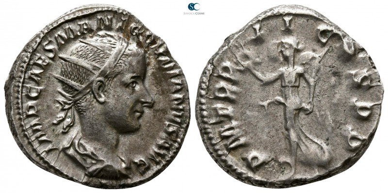 Gordian III. AD 238-244. Rome
Antoninianus AR

20 mm., 6.29 g.



very fi...