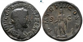 Gordian III. AD 238-244. Rome. Sestertius Æ