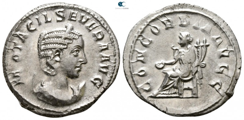 Otacilia Severa AD 244-249. Rome
Antoninianus AR

22 mm., 4.20 g.



very...